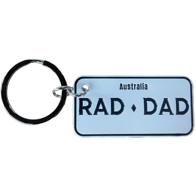 Number Plate Keyring