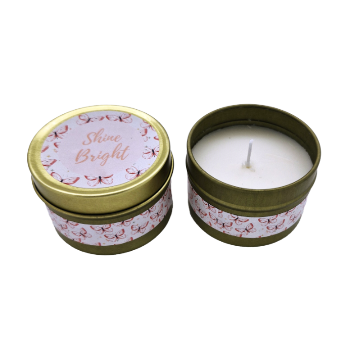 Candle in Tin